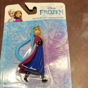 Anna from Frozen figurine keychain accessory